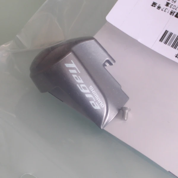 Подлинная Shimano Тиагра ST 4700 сбоку пластина наименование и крепежный винт STI Рычаг