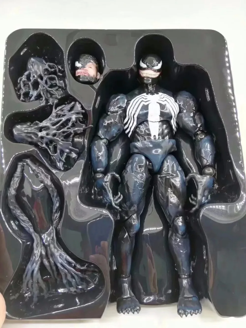 HKXZM Movie Figure 26CM Super hero Spiderman Venom PVC Action Toys Model Collectible Christmas Gift | Игрушки и хобби