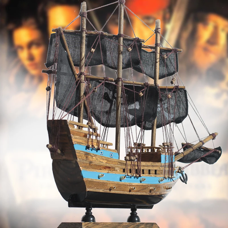 Модель корабля Пираты Карибского моря Черная жемчужина модель декоративный
