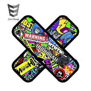 EARLFAMILY 13 см x 13 см пластырь наклейка бомба цвет автомобиль фургон велосипед окно бампер Ноутбук наклейка винил светоотражающий 3D автомобиль наклейка