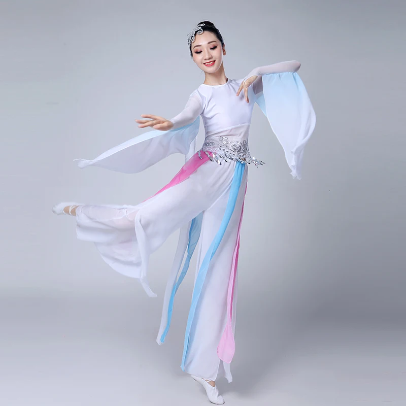 Китайский костюм hanfu классический танцевальный женский элегантный Сказочный