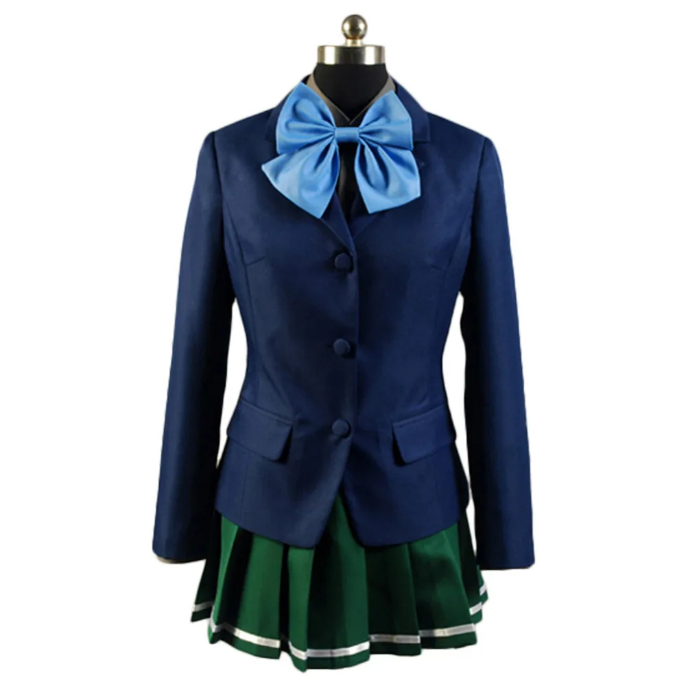 Костюм для косплея Accel World Kuroyukihime школьная форма наряд девочки Женский костюм