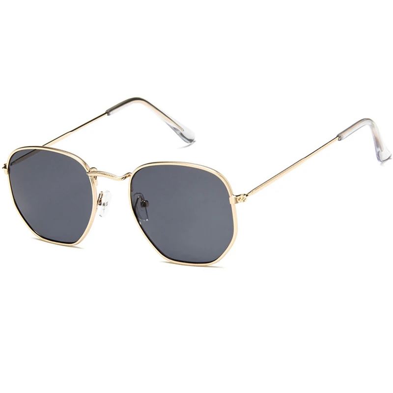 Vintage Sunglasses for Men Women Europe America Style Square Metal Frame Sun glasses Mirror Spectacles Oculos Gafas UV400 K8 | Аксессуары