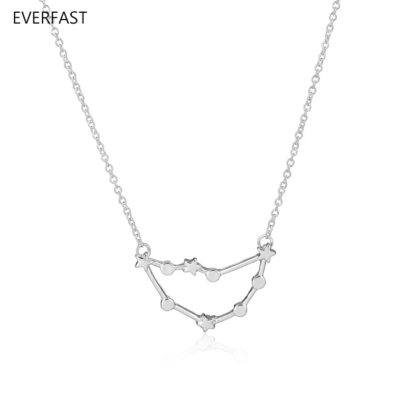 Everfast 1pc Vintage Choker Capricorn Zodiac Jewelry Star Constellation Necklace Birthday Sign Gift For Women | Украшения и