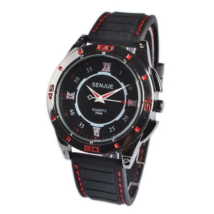 New Arrival 2014 Brand Quartz Men Sports watch military Casual Watches Dropship Silicone Band Clock Fashion Hours | Наручные часы