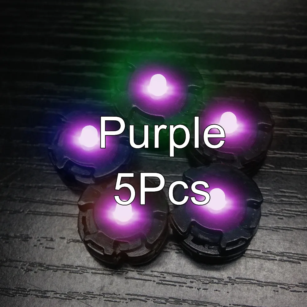 Фиолетовый 5 шт./компл. светодиодные лампы для MG 00Q 00R RX78 3 0 EXIA Nu Gundam модель Sazabi ver ka