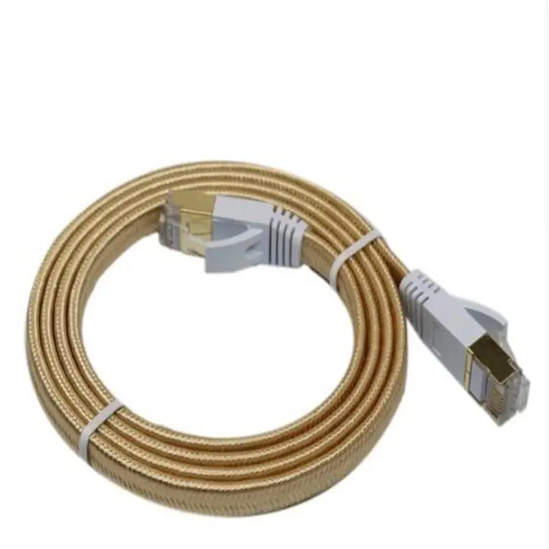 30 см/50 см/1 м/1 5 m/2 m/3m/5 m/10 m LAN сетевой Ethernet-Кабель Cat7 RJ45 экранированный Чистый медный