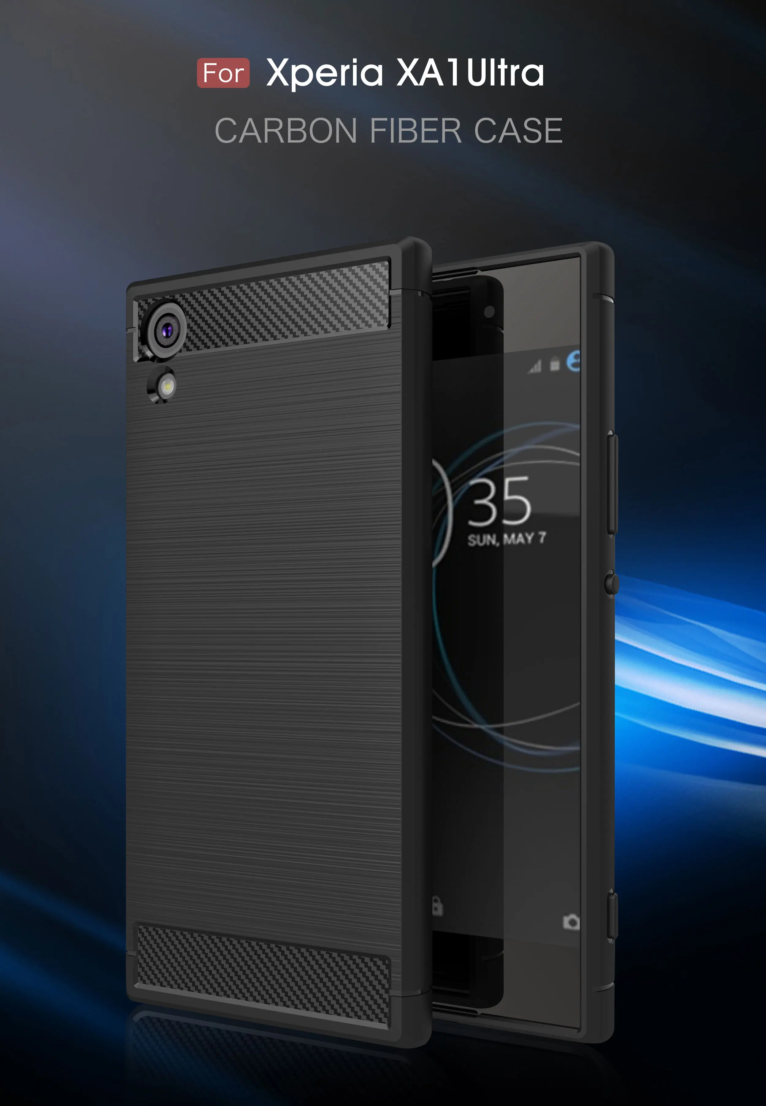 Подходящий чехол для Sony Xperia XA1 ультра бампер броня мобильного телефона