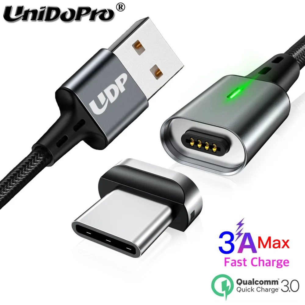 Магнитный USB кабель для быстрой зарядки и синхронизации данных типа C QC 3 0 3A Chuwi Hi9