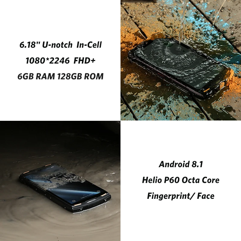 DOOGEE S90 супер IP68/IP69K (для использования вне помещений окно) модульная прочный