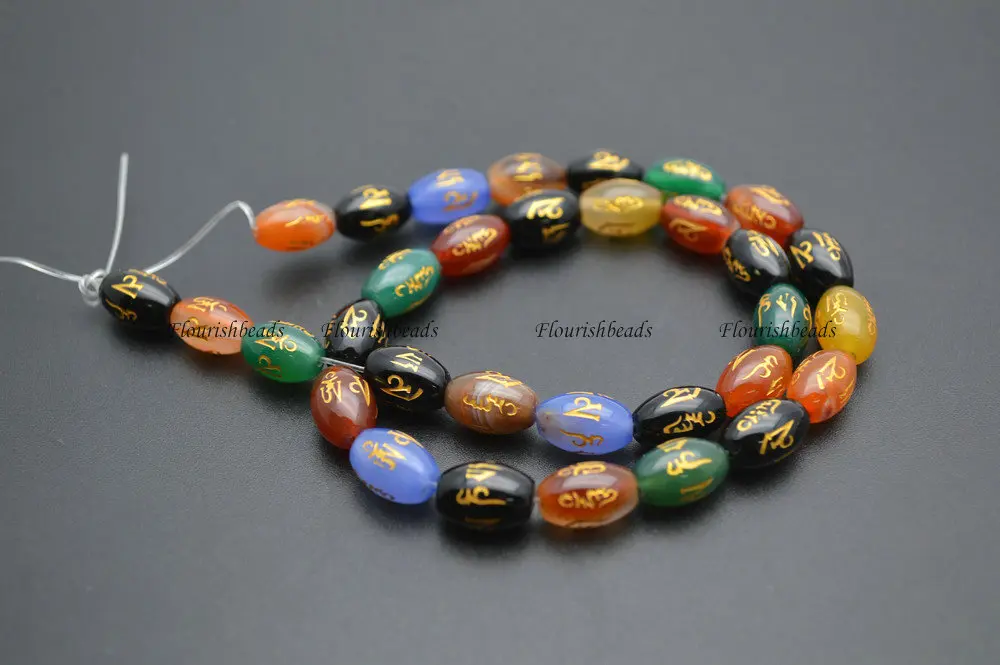 Бусины россыпью из агата и риса 8 х12 мм|diy jewelry making beads|jewelry beadsjewelry |
