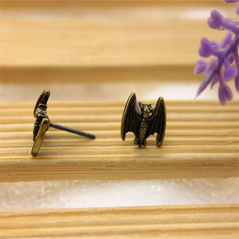 Новинка 2015 бесплатная доставка Женская фотография в стиле ретро|earring hanger|bat