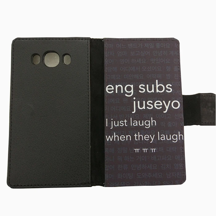 Дизайнерский свой кожаный флип чехол для телефона Samsung galaxy J1 J3 J5 new J7 leathers flips чехлы