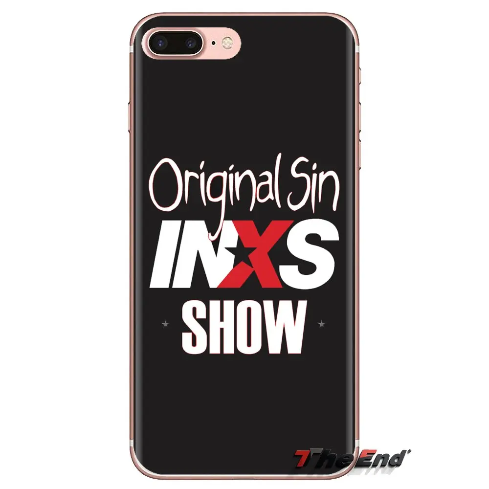Silicone Phone Skin Case INXS Australia Punk FOTL Ringer Logo For Samsung Galaxy A3 A5 A7 A9 A8 Star A6 Plus 2018 2015 2016 2017 |