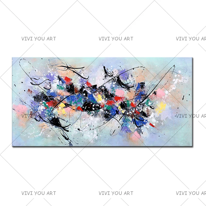 2018 ручная работа красивая картина маслом на холсте современные абстрактные
