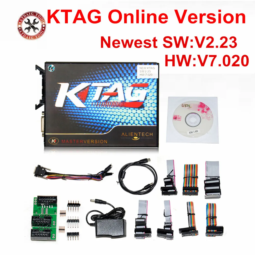Интернет-Версия KTAG V7.020 без маркеров KESS 5.017 KESS V2 V5.017 OBD2 менеджер Тюнинг Комплект K-TAG 7.020 мастер V2.23 ЭБУ программист
