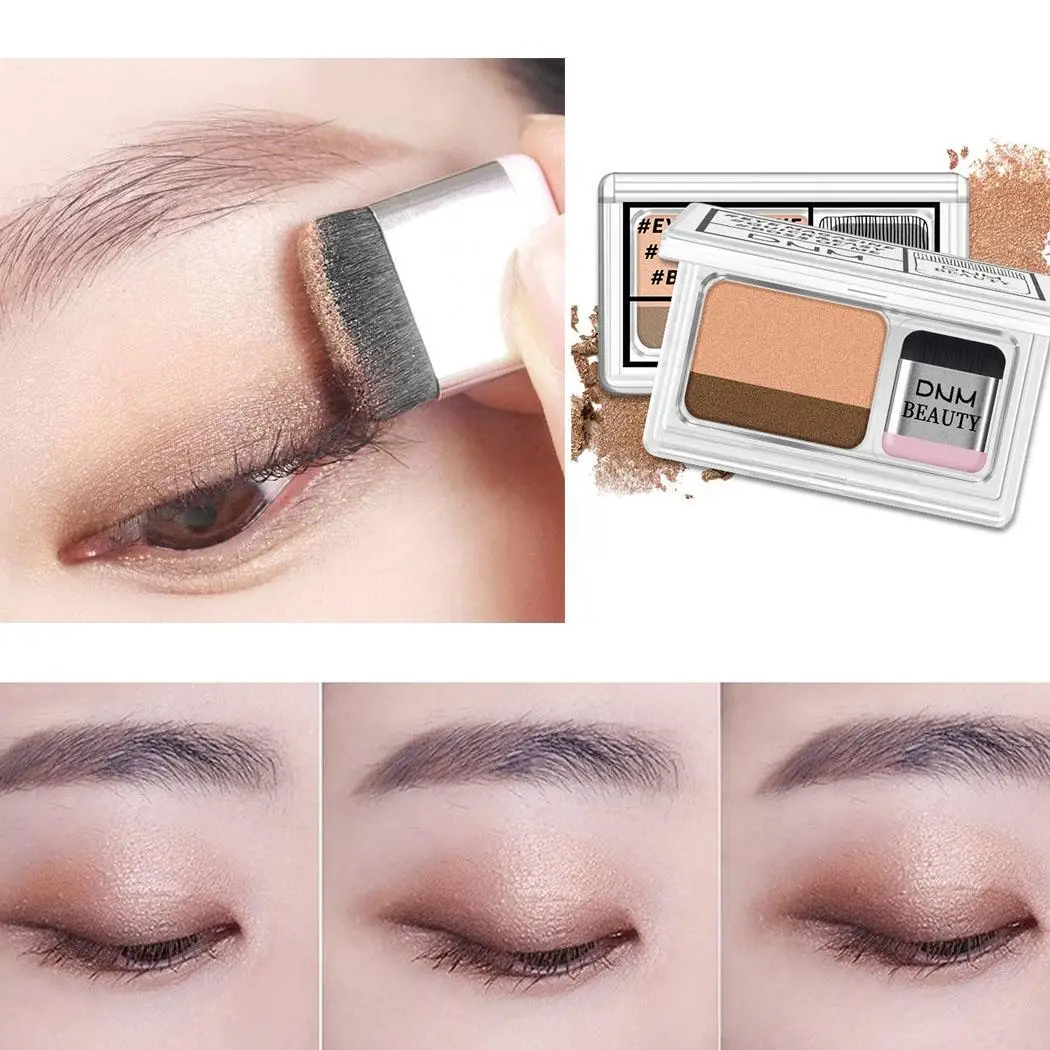 Palette Shimmer 2g with Casual Women Brush Eyeshadow Makeup Party Yellow Dark Eye Pink Camel Cosmetics Color Dating Double |