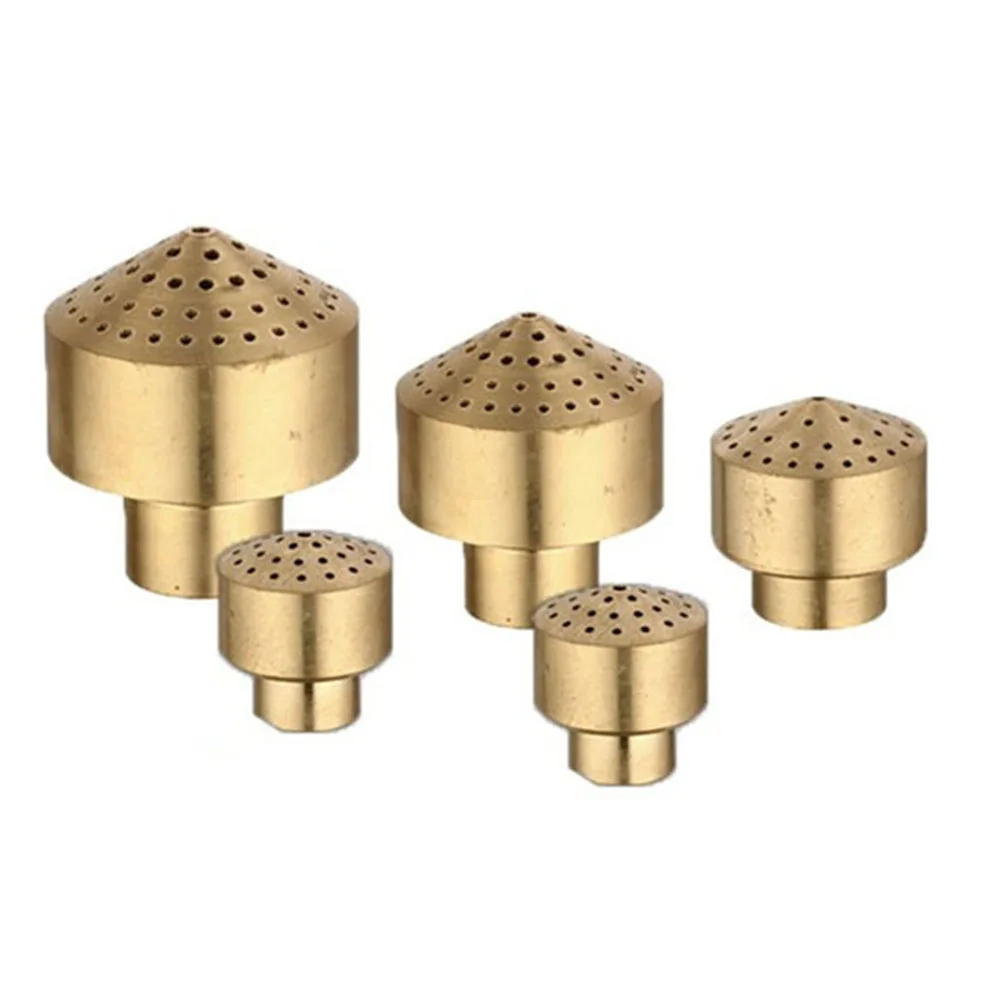 1/2 ''3/4''1''3/2''2'' латунная колонна Садовый пруд фонтанный разбрызгиватель сопла распылительная головка для украшения дома и сада на открытом воздухе