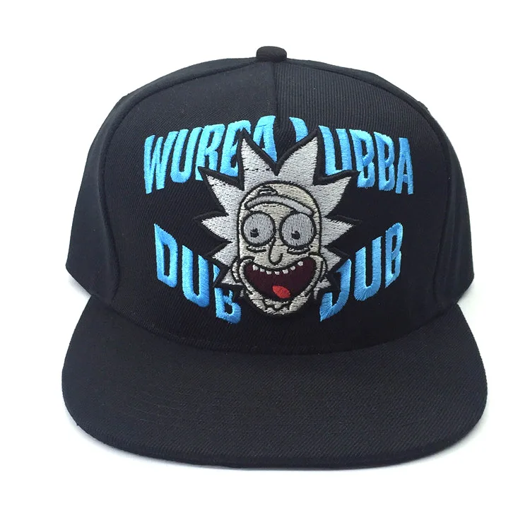Мультфильм Рик и шапка Морти мистер Meeseeks причудливый Регулируемый Casquette бейсболка хип-хоп Snapback кепки s головные уборы