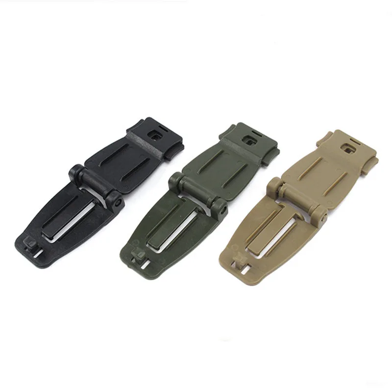 2Pcs/set EDC Outdoor Campingarmy fan backpack accessories ribbon connection buckle clip fixed hang tools | Спорт и развлечения