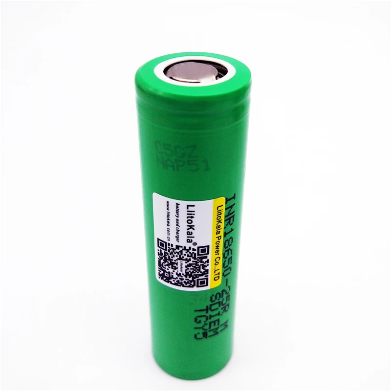 100 шт. LiitoKala оригинальные 18650 25R M INR1865025R 20A разрядные литиевые батареи 2500 мАч блок