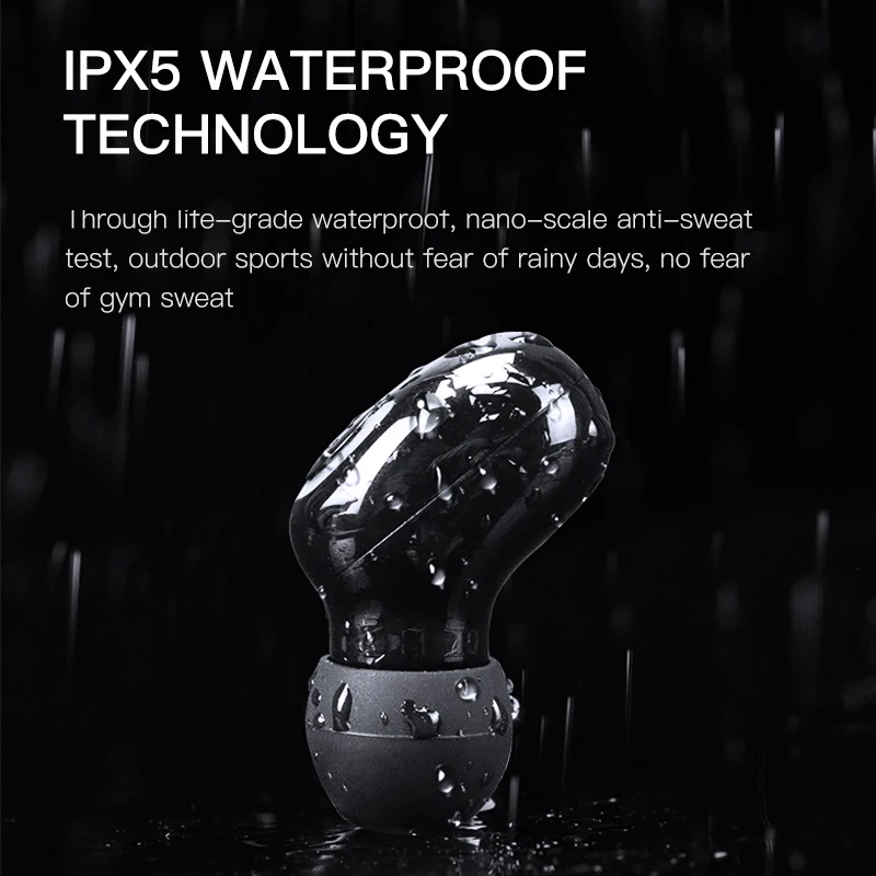 ESVNE TWS 5 0 Bluetooth беспроводные наушники спортивные стерео гарнитура зарядная