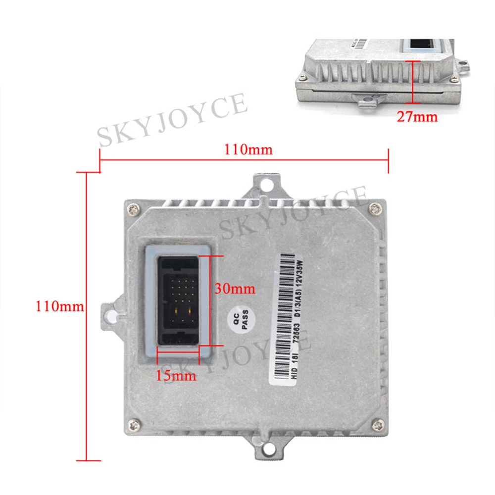 SKYJOYCE HID Xenon D1S D2S балласт блок контроллер воспламенитель 1307329082 1307329087 2003 2007 MERCEDE S SL55