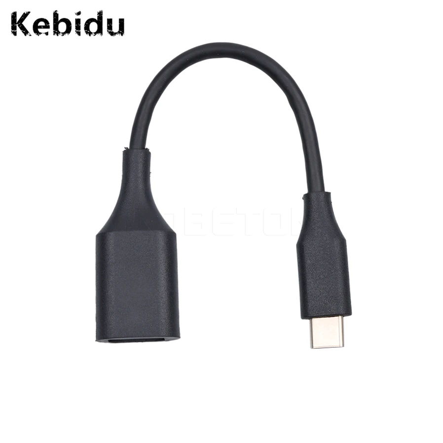 Кабель адаптер Kebidu USB C 3 1 Type c с разъемом Папа USB3.0 и OTG для передачи данных зарядки