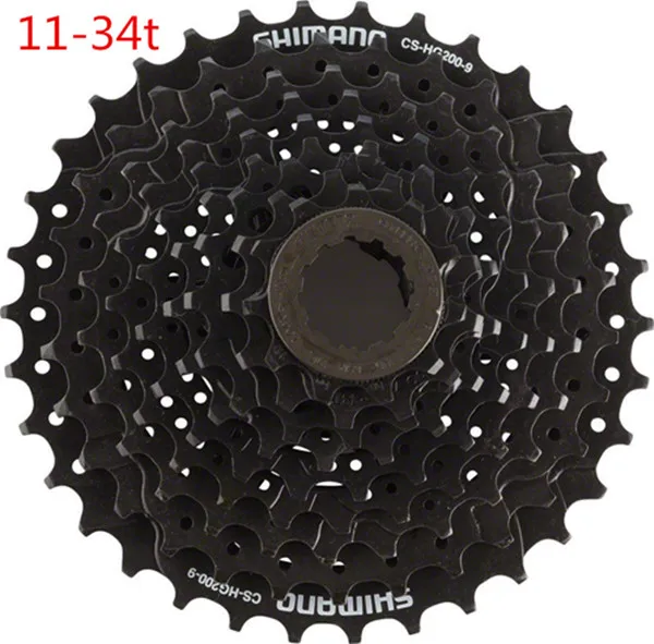 Shimano Acera HG200 велосипед mtb HYPERGLIDE 9 скоростей кассета 11-32 t/11-34 t - Цвет: 11-34t