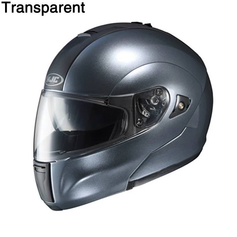 new arrival HJC MAX motorcycle helmet visor extra lens transparent black motorbike helmets with sun shield only for | Автомобили и