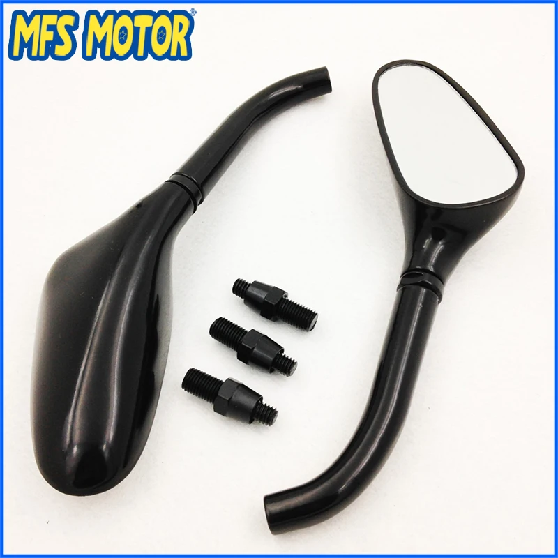 

Бесплатная доставка для черных универсальных небольших мотоциклетных зеркал для гольф-клуба Yamaha