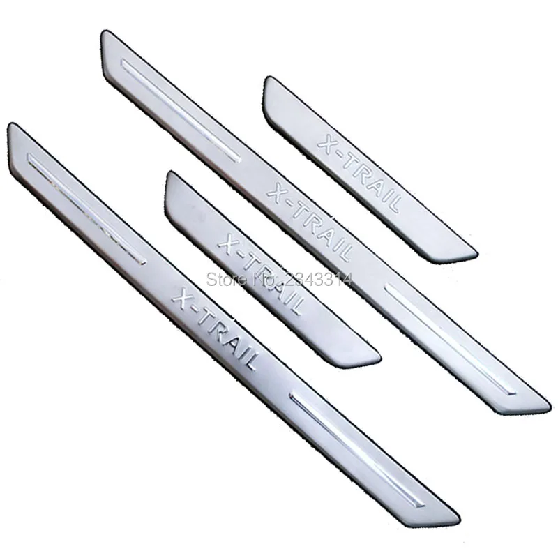 Для 2008 2012 2013 Nissan X Trail XTrail T31 накладка из нержавеющей стали Накладка на порог