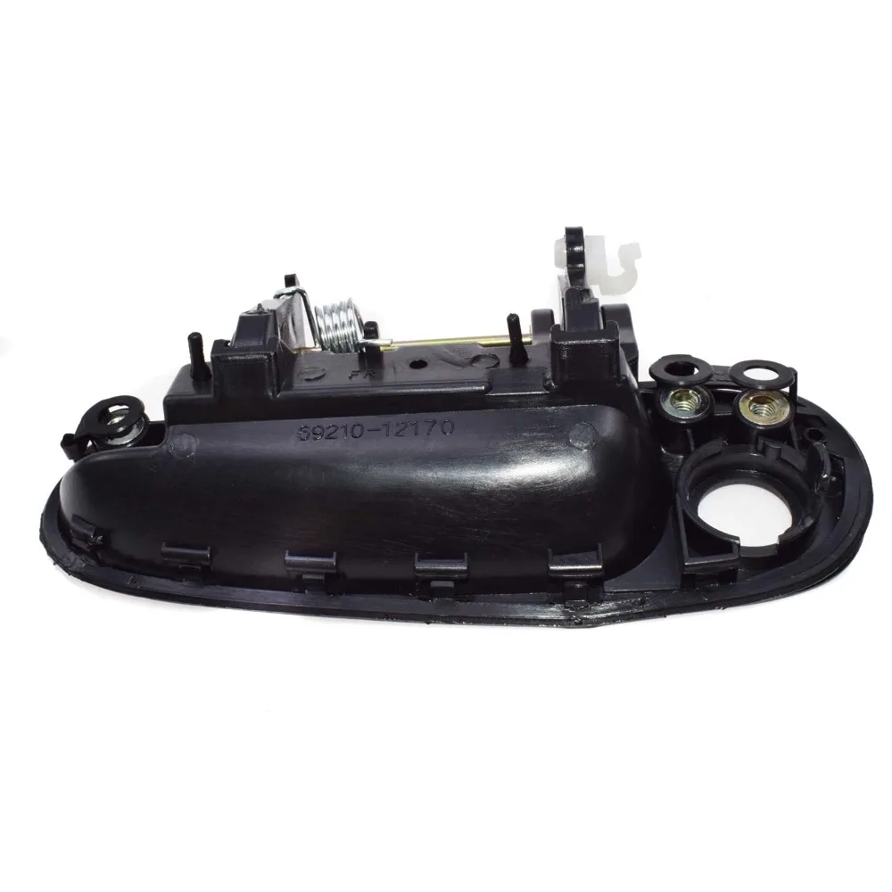 Наружная ручка для наружной двери передняя правая черная Geo Prizm Toyota Corolla 93 1997 69210