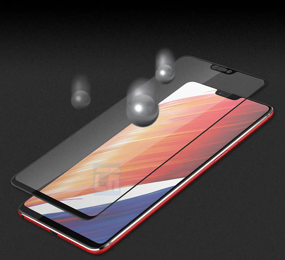 Полное покрытие из закаленного стекла для OPPO A83 A3S A5 A71 Защита экрана Защитная для OPPO F9 Pro F7 Молодежная взрывобезопасная пленка