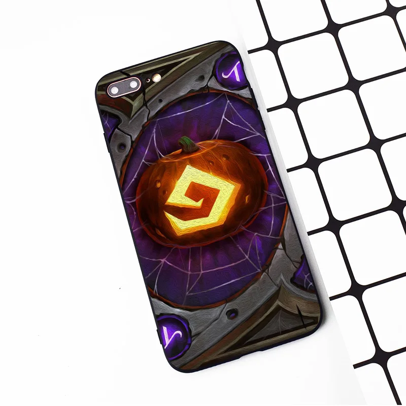 M236 Hearthstone Heroes Черный силиконовый чехол для Apple iPhone 11 Pro XR XS Max X 8 7 6 6S Plus 5 5S 5G SE |