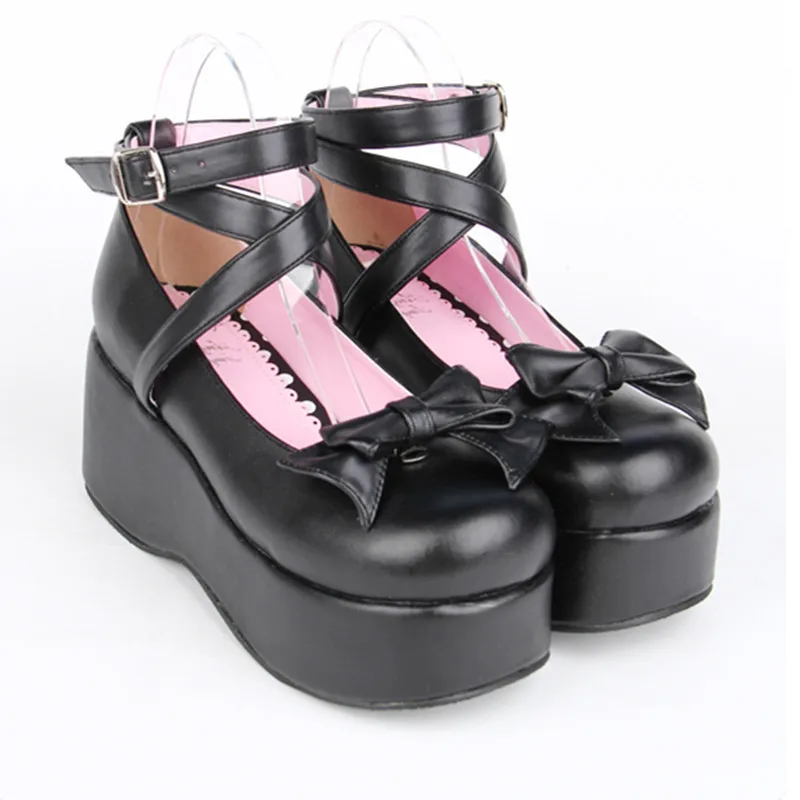 Женские туфли лодочки с ремешком на щиколотке платформе|women pumps|ankle strapthick platform |