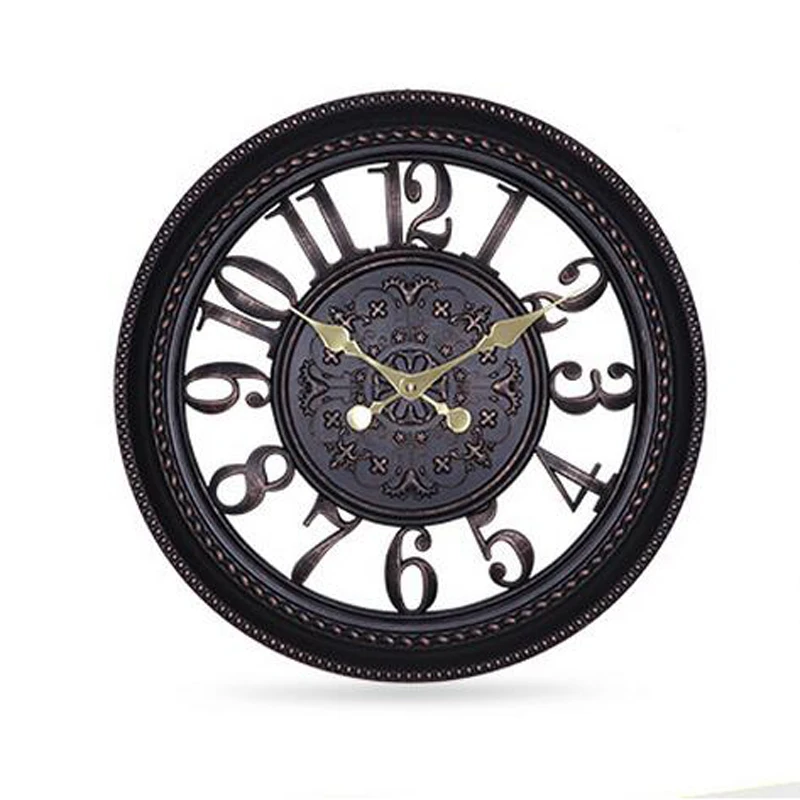 16 дюймов цифровые часы ретро настенные часы Saat Reloj Relogio de Parede Duvar Saati Horloge Murale relogio de parede decorativo Klok