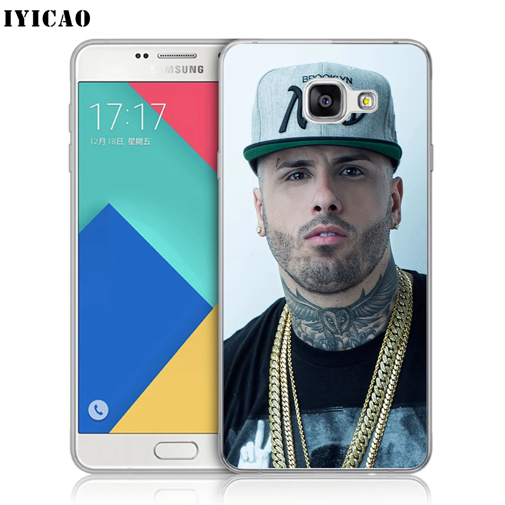 IYICAO Nicky Jam Мягкий силиконовый чехол для телефона Samsung A10 A30 A40 A50 A70 M10 M20 M30 TPU