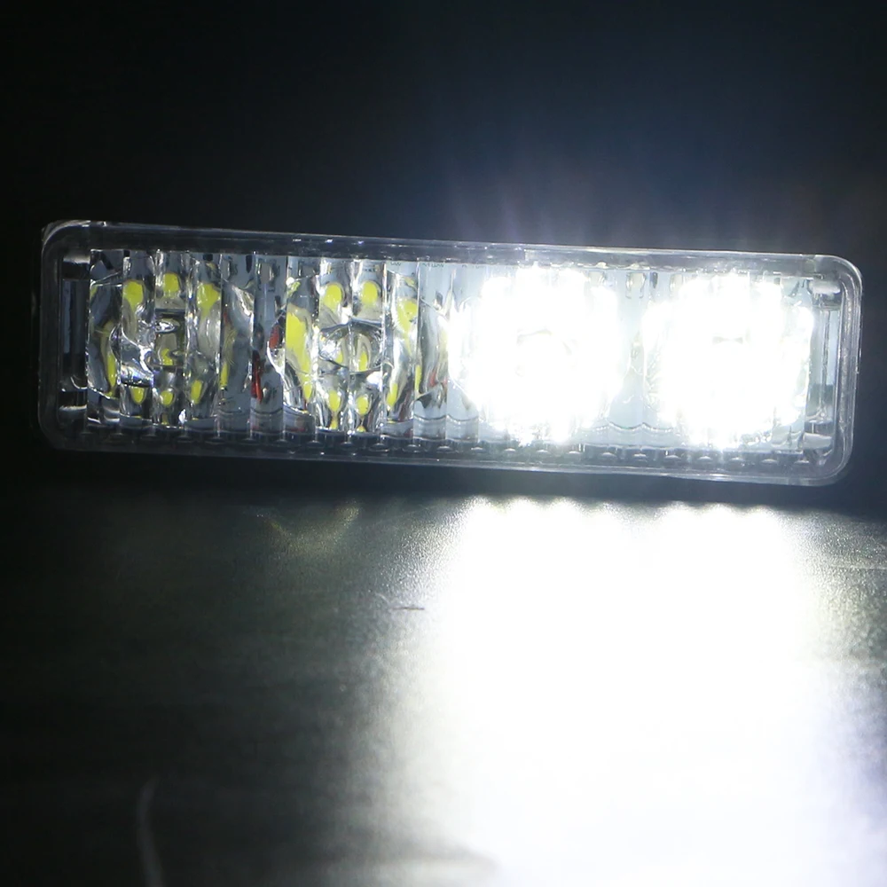 2 шт./компл. 12 В 24 в 4-LED бар 16 режимов стробоскоп аварийный сигнальный свет