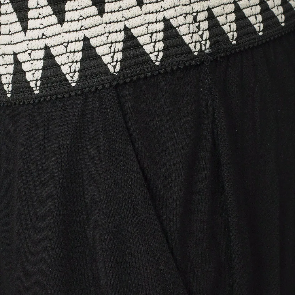 Модный женский летний Повседневный пикантный топ-труба вязаный пляжный