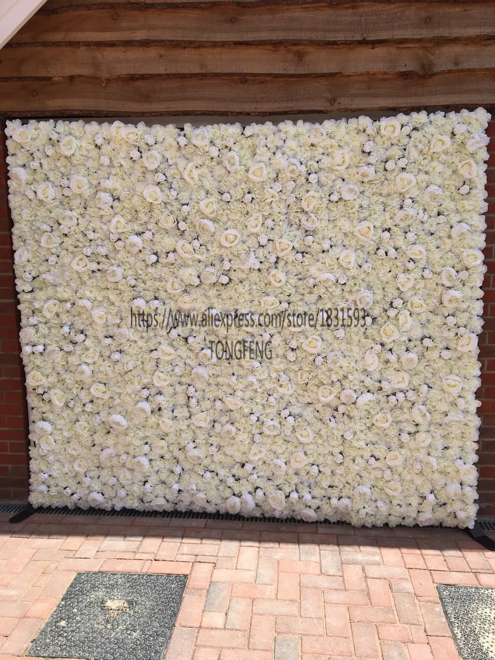 10 шт./лот Искусственные Шелковые Розы и цветы пионы на стены свадебные декорации