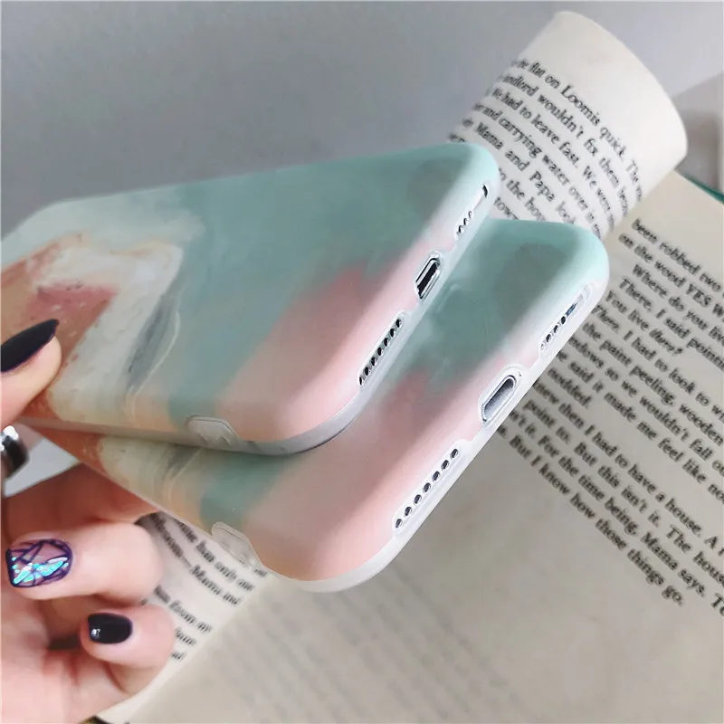 Масляная Живопись Море волна пляж чехол для телефона iphone XS MAX XR 6 6s 7 8plus Модный