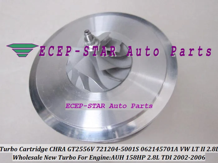 Бесплатная доставка турбо картридж CHRA Core GT2556V 721204 0001 0529201007102 0529201007104 для Volkswagen VW LT 2