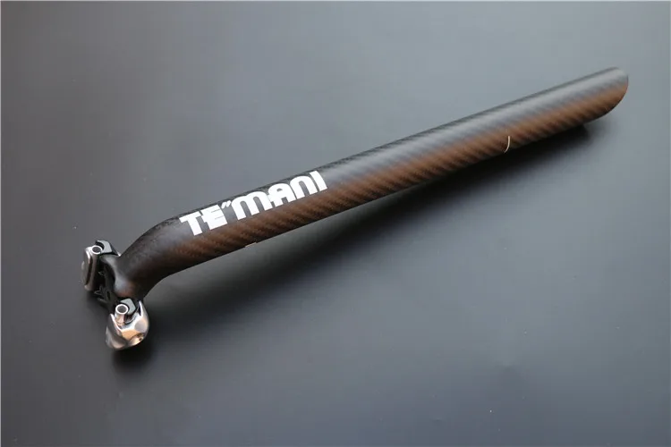 Teмани новейший горный велосипед полный углеродный Наклонный Подседельный штырь