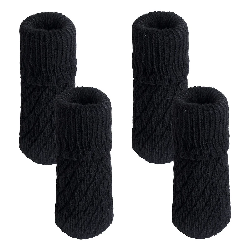 Вязание спандекс обеденный ножки стула стола анти скольжения Защитная крышка