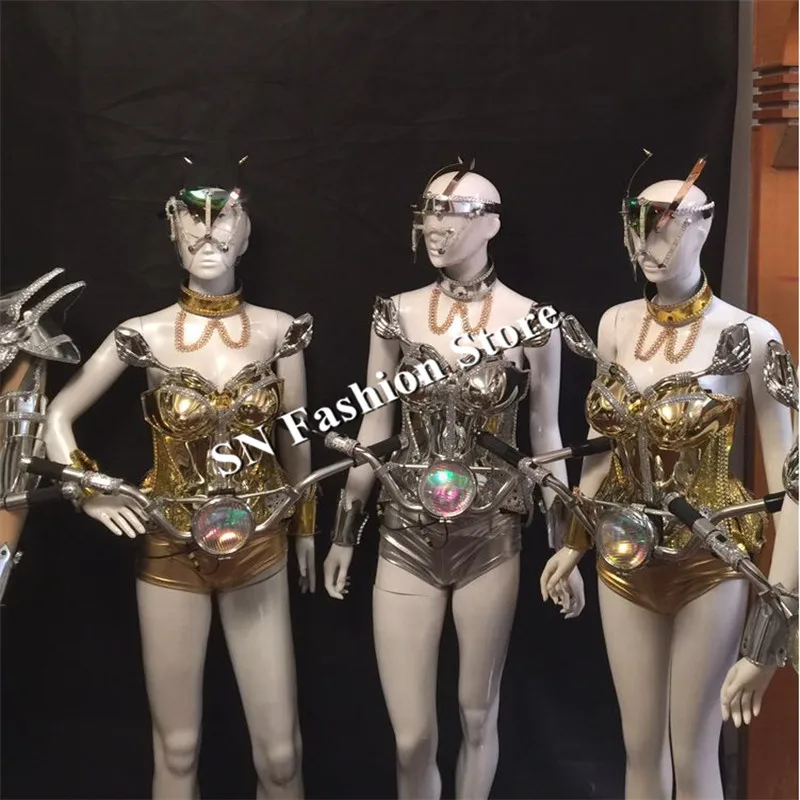 AS89 светодиодный Светлый бальный костюм для женщин/бюстгальтер сценические