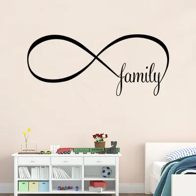 

Family Quotes Home Decor Vinyl Wall Sticker Modern Home Decal Living Room Refrigerator Christmas Decoration Kids Rooms Wallpaper