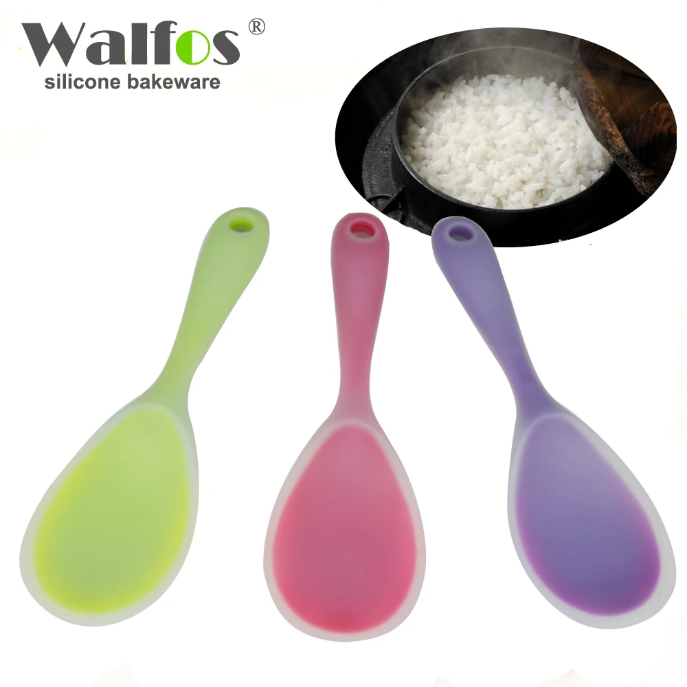 Walfos Еда Класс силиконовые Кухня Формы для выпечки utencil Набор ложек и поварёшек и совок Пособия по кулинарии Инструменты силиконовая ложка