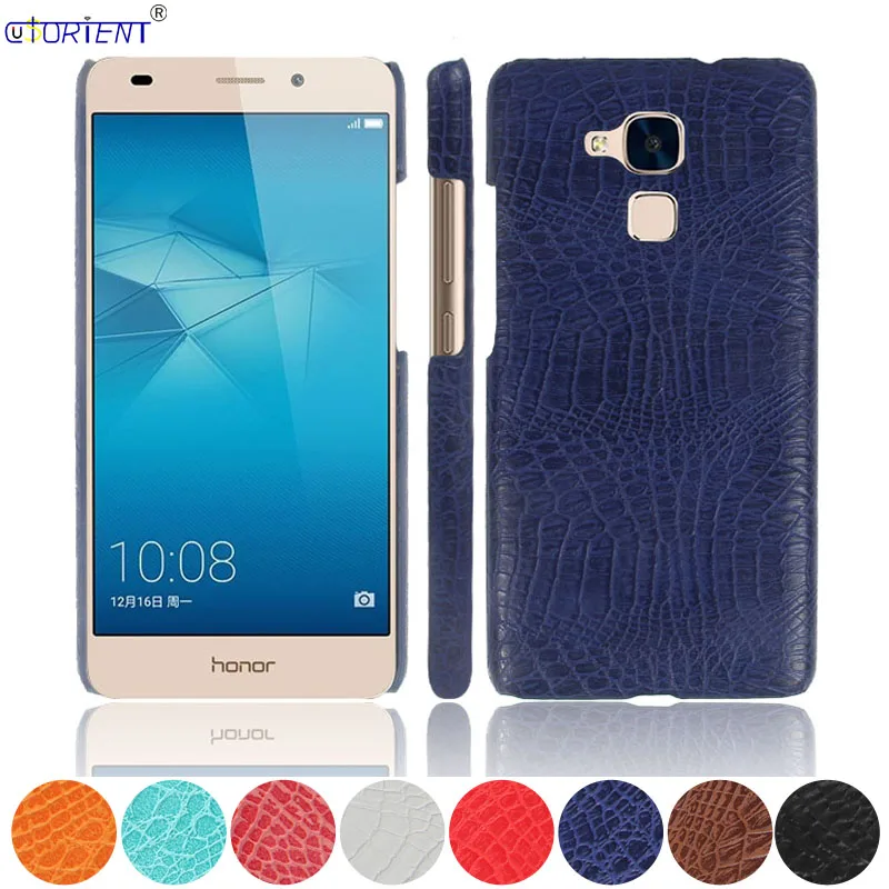 Чехол из крокодиловой кожи для Huawei Honor 7 Lite GT3 5C NEM L21 L51 L31 L23 AL10 TL00H UL10 Жесткий