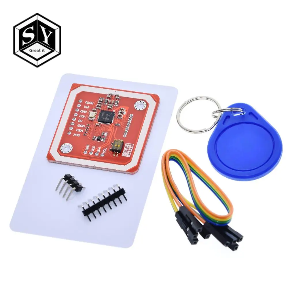 1 компл. GREAT IT PN532 NFC RFID беспроводной модуль V3 пользовательские комплекты писатель режим IC S50 карты PCB аттенна IEC IIC SPI HSU для Arduino